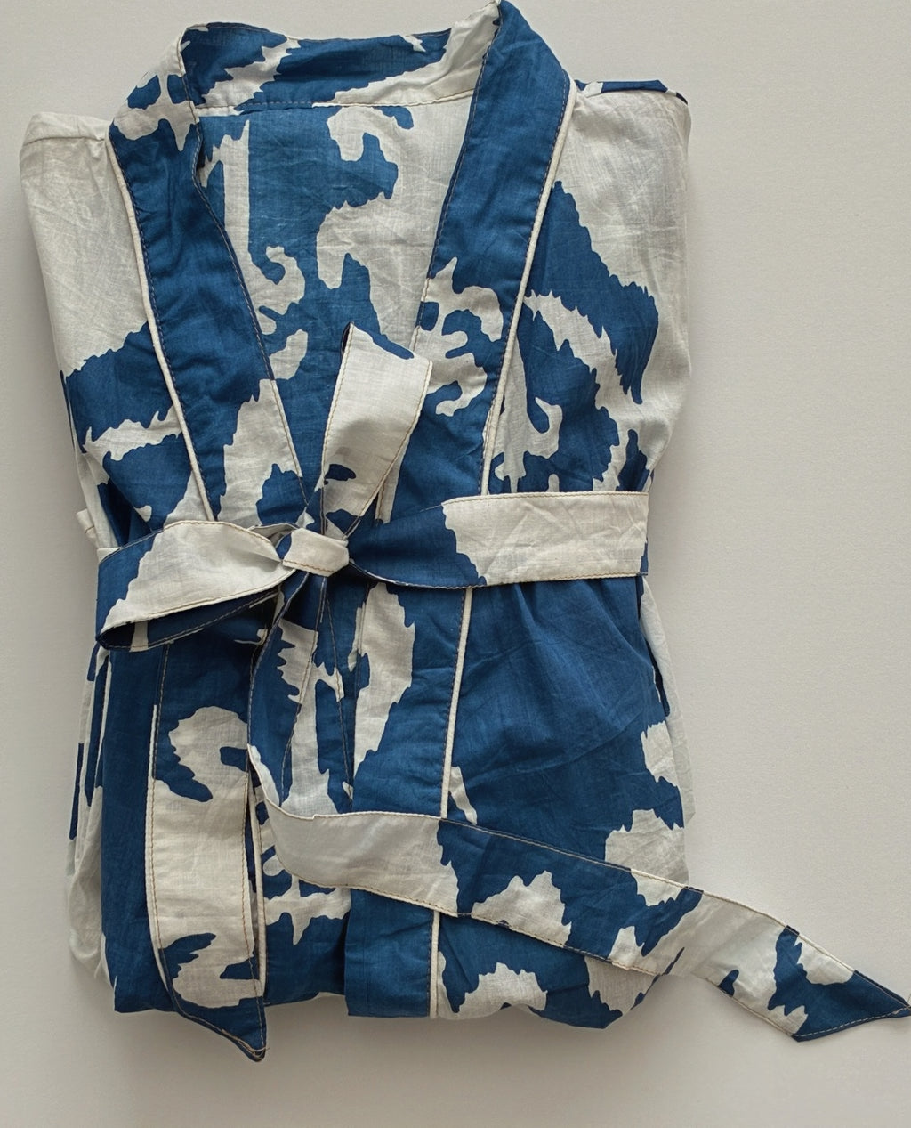 Navy Crest Robe