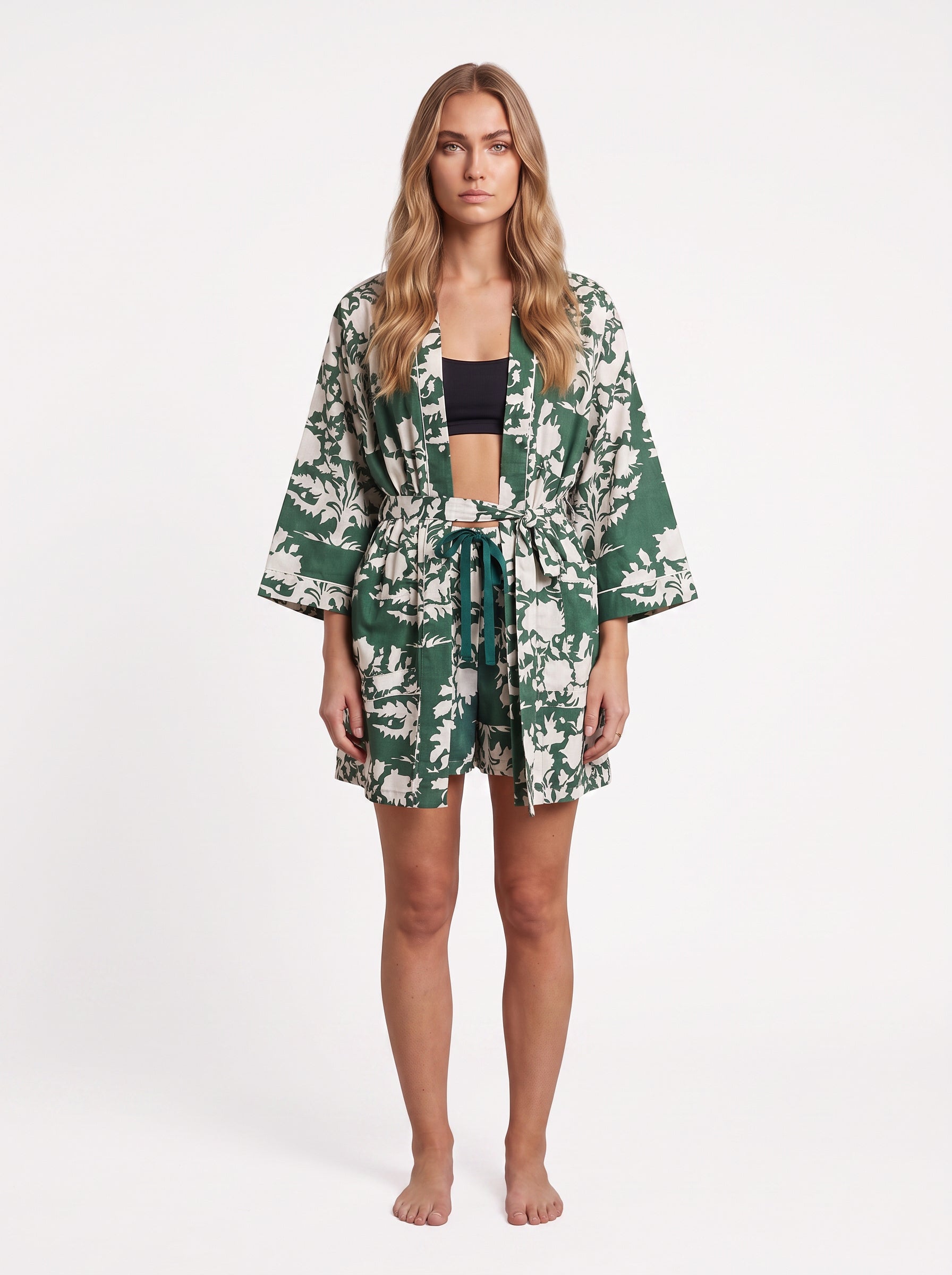 Garden Leaf Pool Robe
