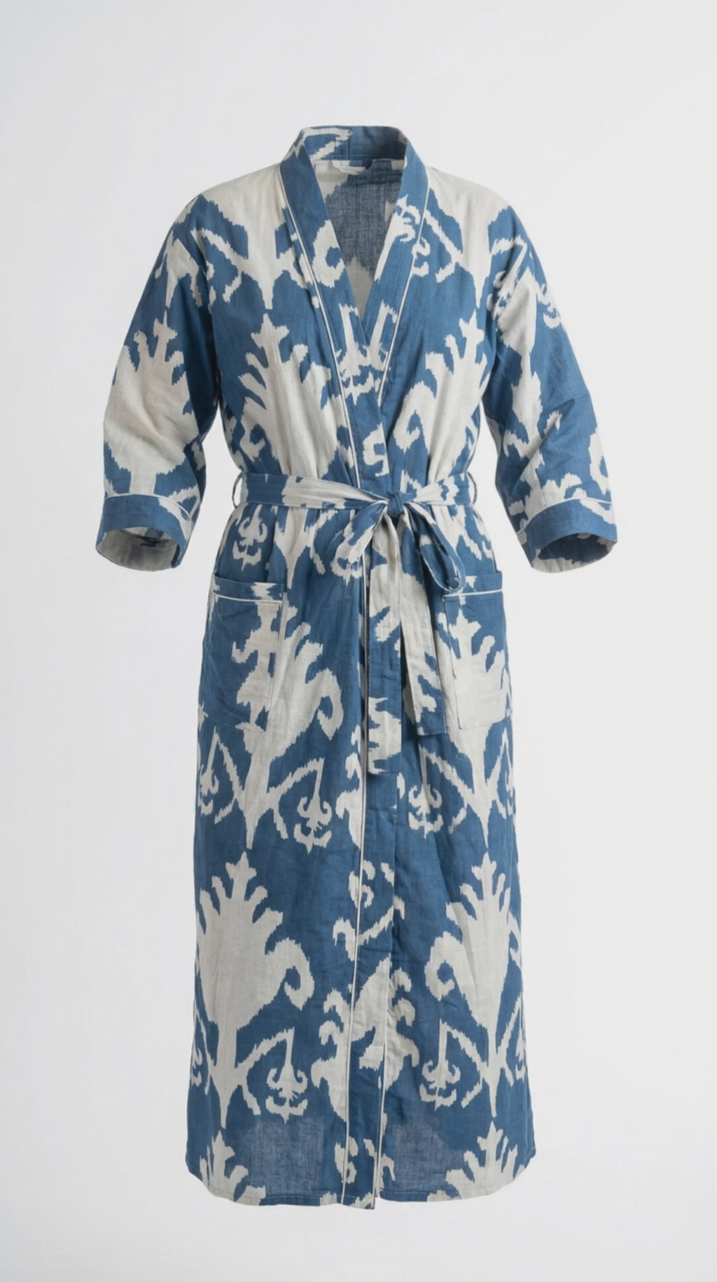 Navy Crest Robe